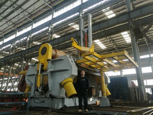 安次80*3000數(shù)控四輥卷板機(jī)