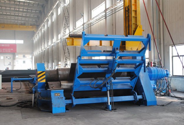 安次60*4200數(shù)控四輥卷板機(jī)